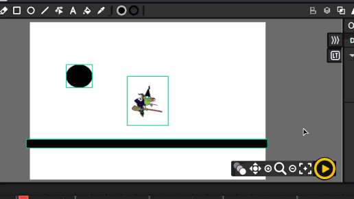 Green line at runtime