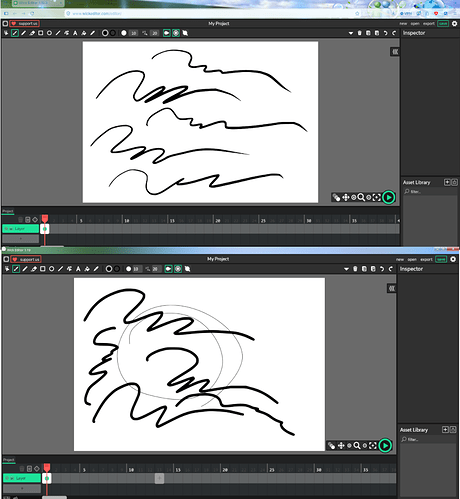Wick brush comparsion