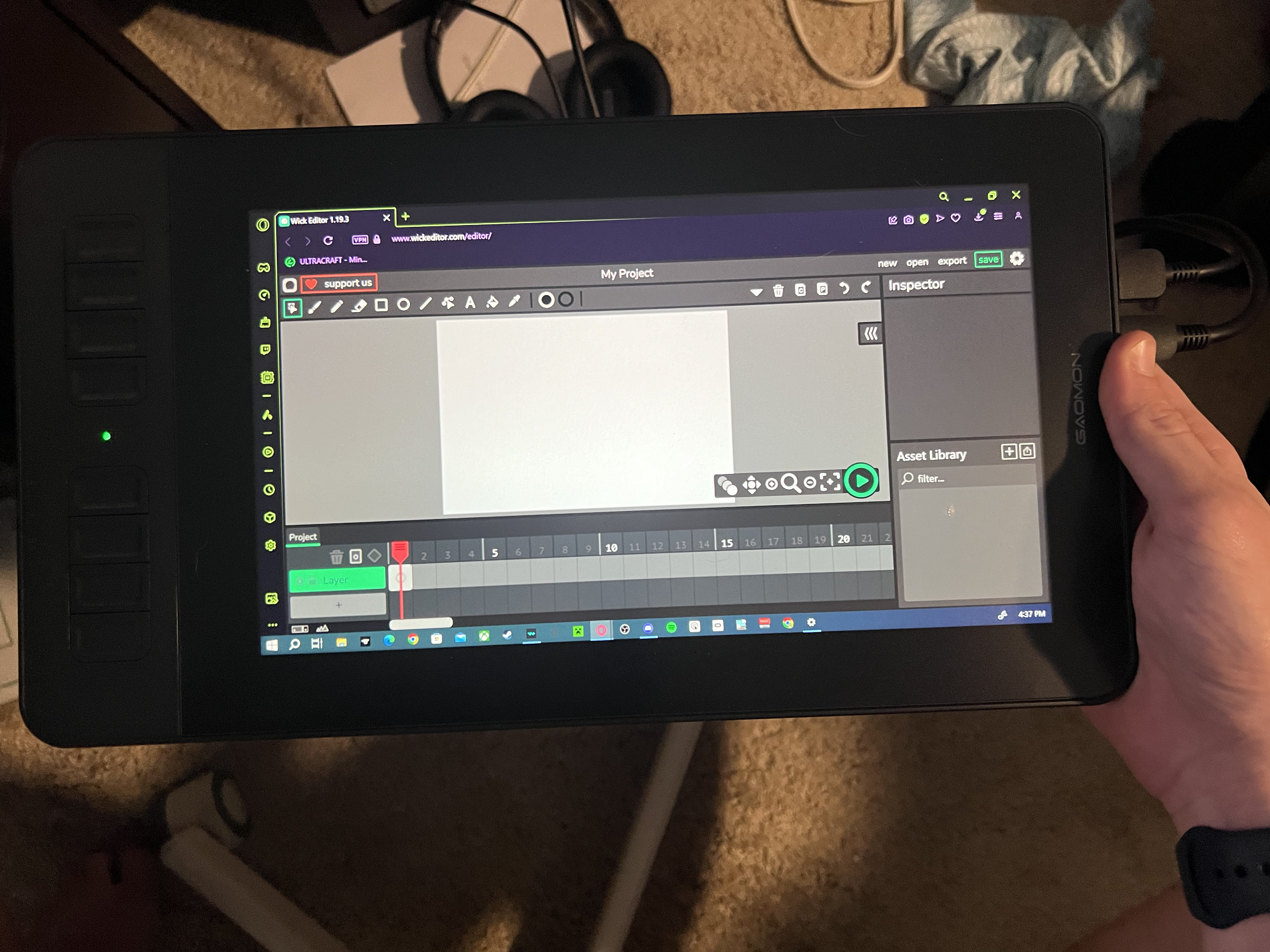 I got a drawing tablet - The Wick Forums - The Wick Editor Forums