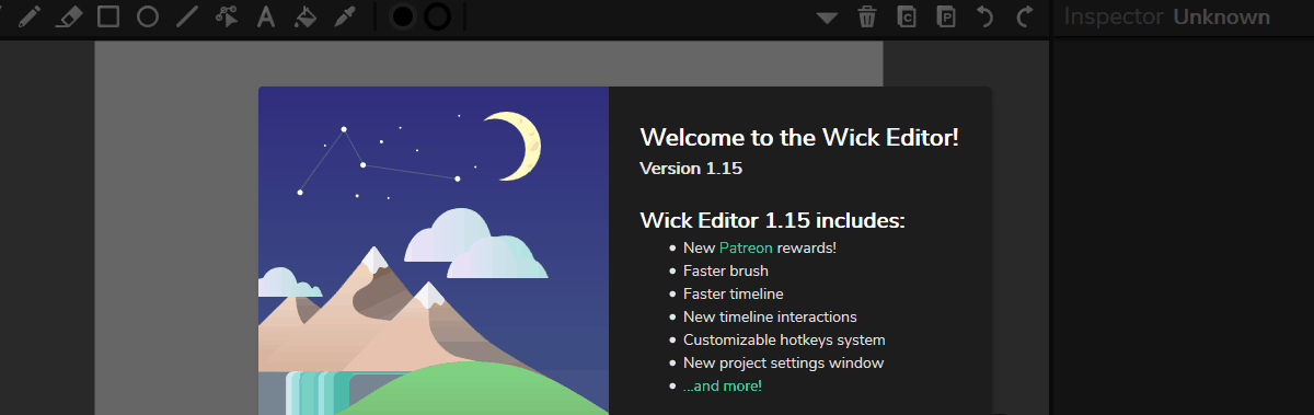 Wick editor